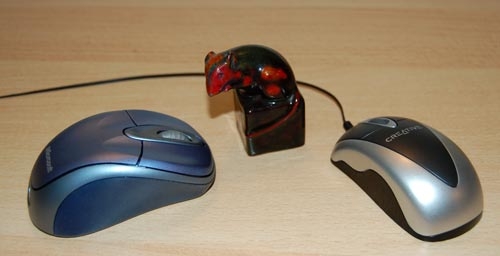 Mice (computer and porcelain)