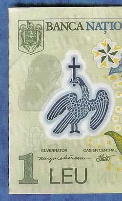 Polymer Banknote detail