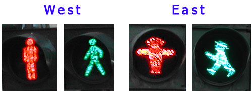 Berlin walk signals