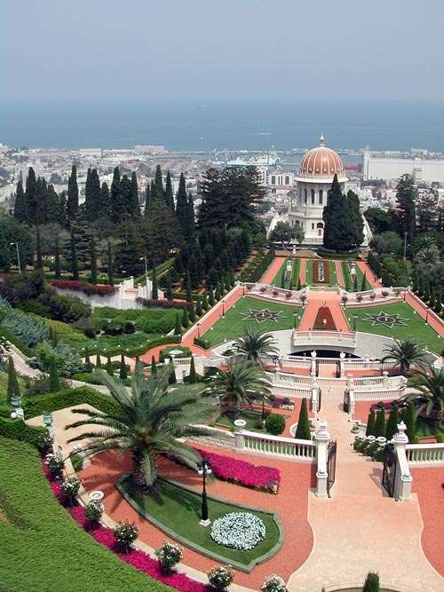 The Bahai Gardens in Haifa