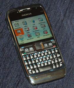 Nokia E71 smartphone