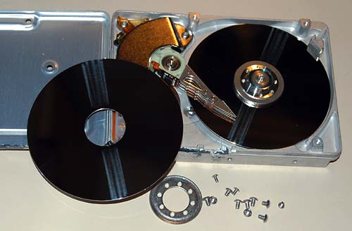 Dismantled Hard Drive