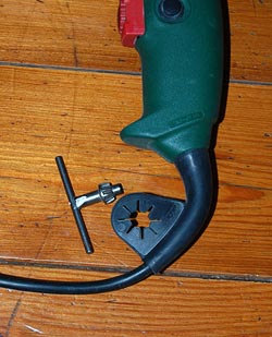 Vestigial porgan on a power drill cord