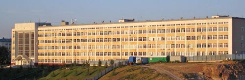 The Physics and Mathematics faculty building of Bashkir State University