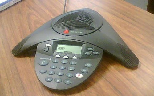 Polycom conference telephone